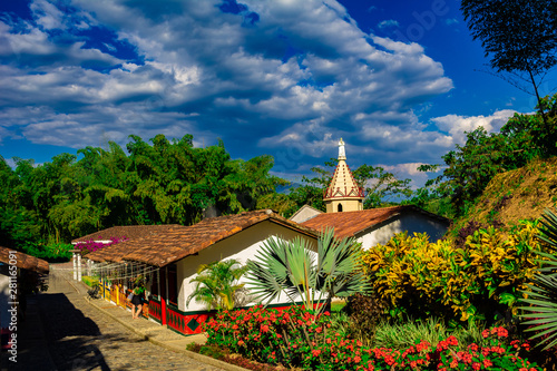 paisaje natural eje cafetero colombia tropico sudamerica photo