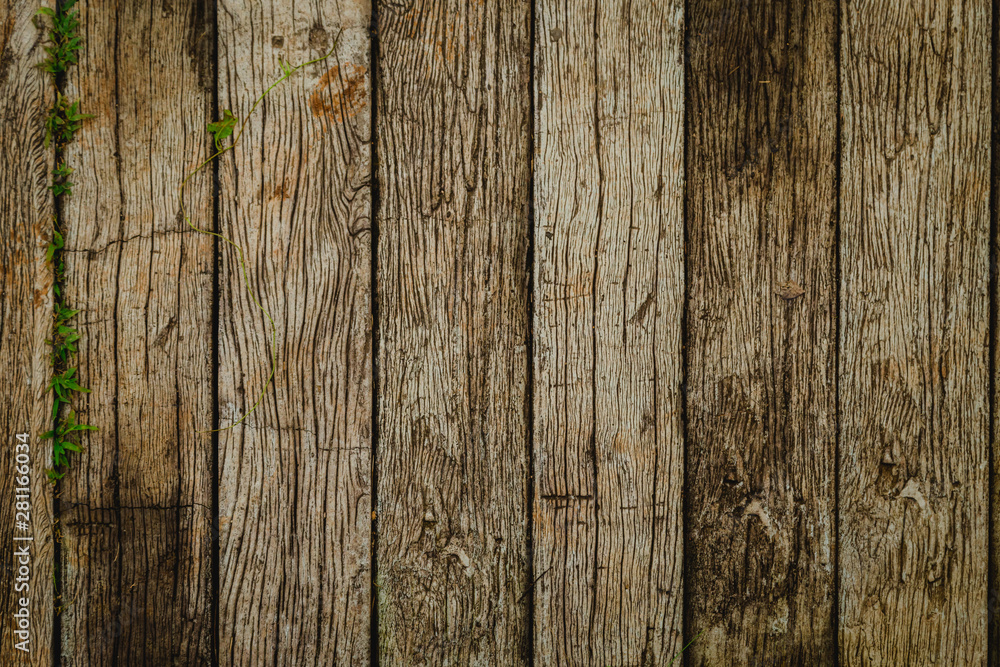 Fototapeta premium Old vintage wooden flat texture