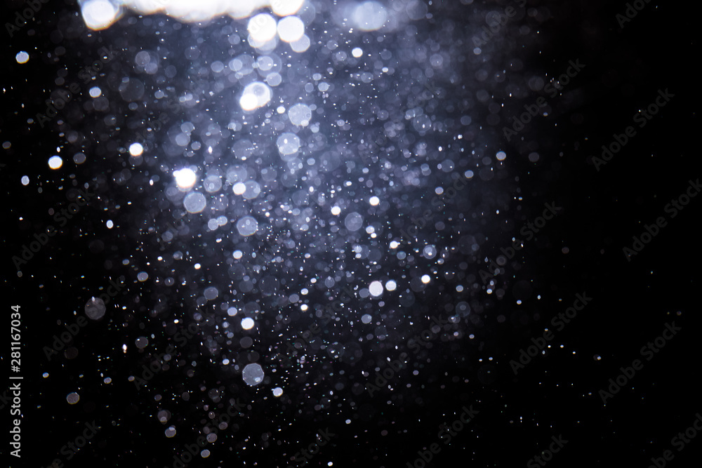 Obraz premium Abstract blur bokeh water texture