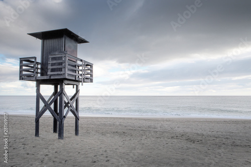 lifeguard lookout tower © jayfish