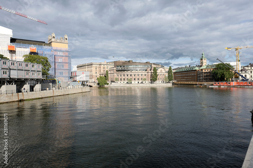 view of the city of  Stockholm Sweden