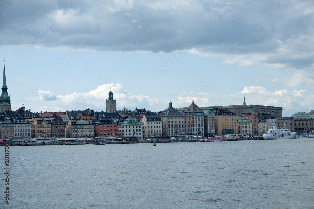 view of stockholm in sweden