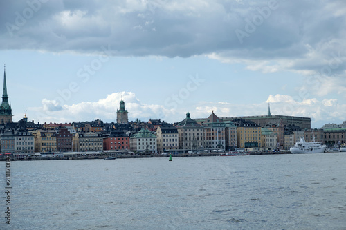 Photography view of stockholm in sweden