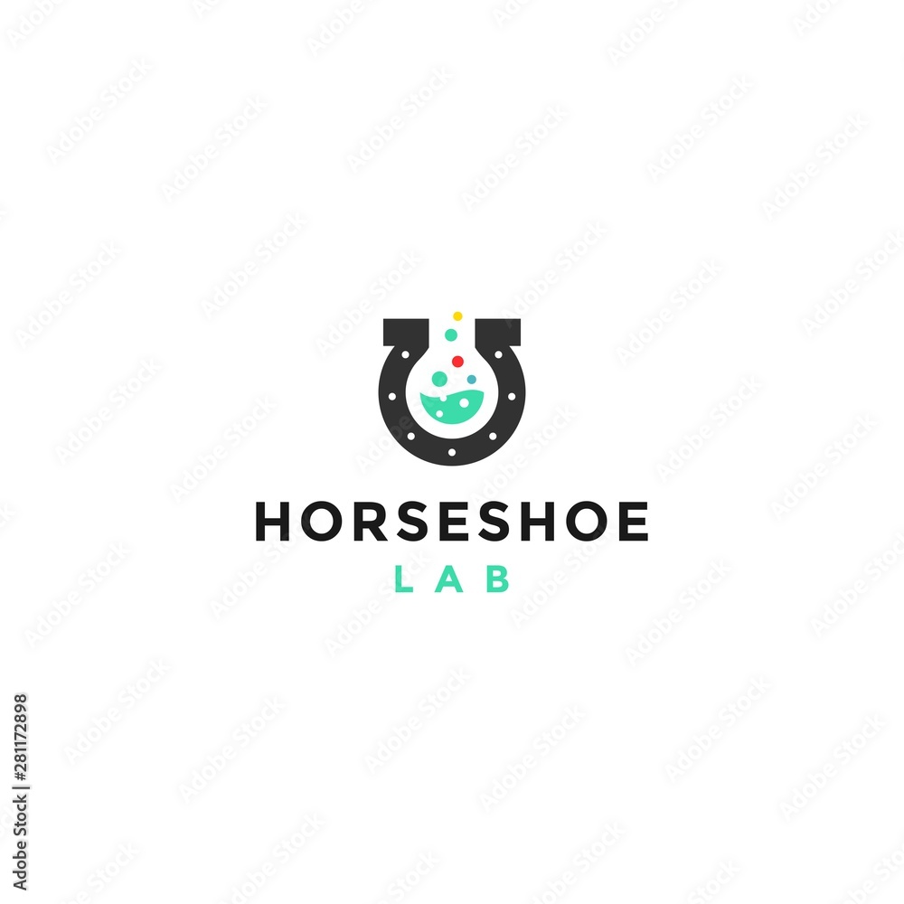 Horseshoe lab logo Horseshoe lab logo