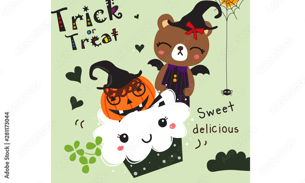 cake pumpkin halloween