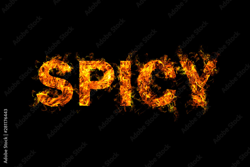 fire on black background fire on black background
