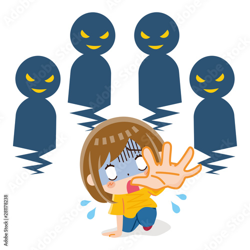 コミュ障　人見知り　パワハラ　いじめ