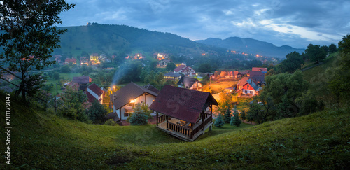 Moeciu de jos traditional village, Romania