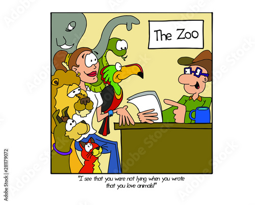 Job interview at the zoo