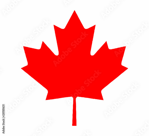 Canadian Maple Leaf From Flag