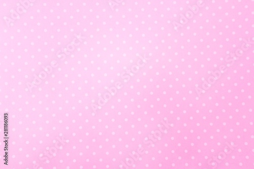 pink background with dot pattern