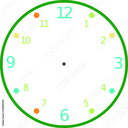 Cute clock vector - Vector