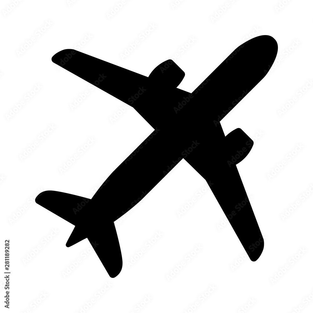 Obraz premium Airplane icon
