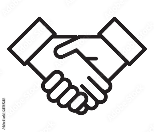 Handshake icon	