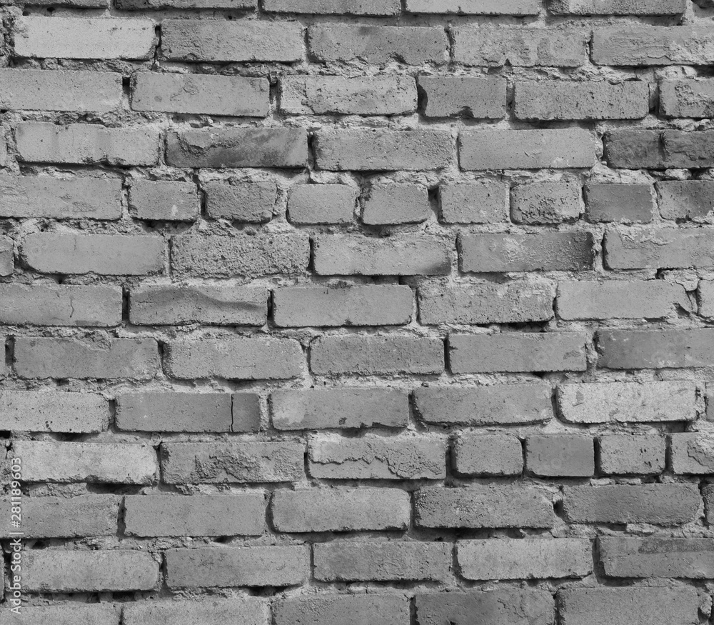 Brick wall background in black and white colors Brick wall background in black and white colors