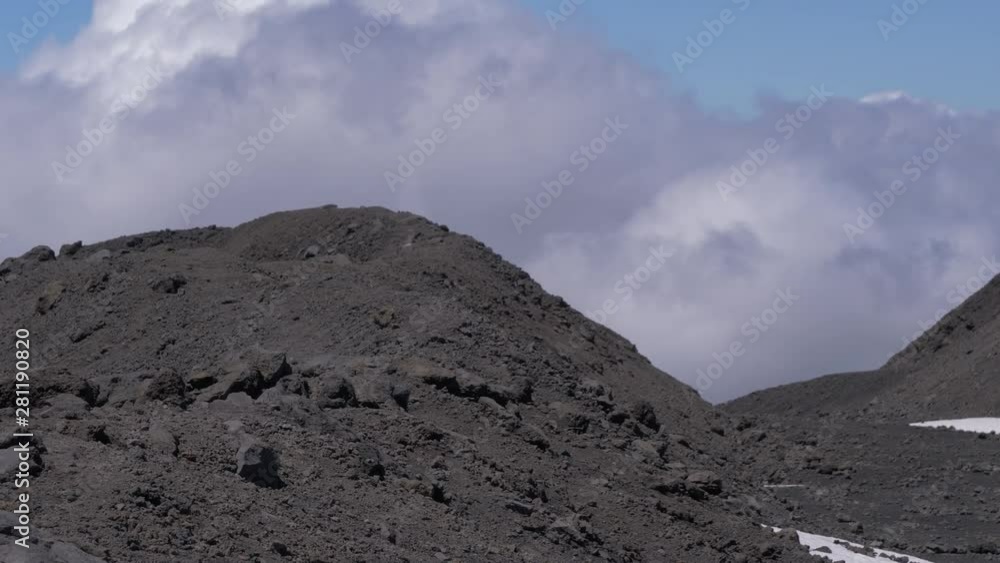 Panoramic view of the surface of the volcano Etna. Sicily, Italy. Panoramic view of the surface of the volcano Etna. Sicily, Italy.