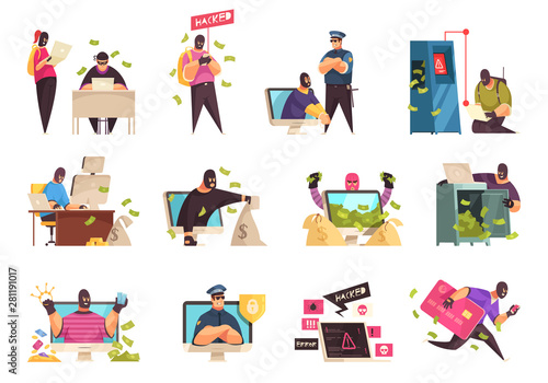 Hacker Icon Set