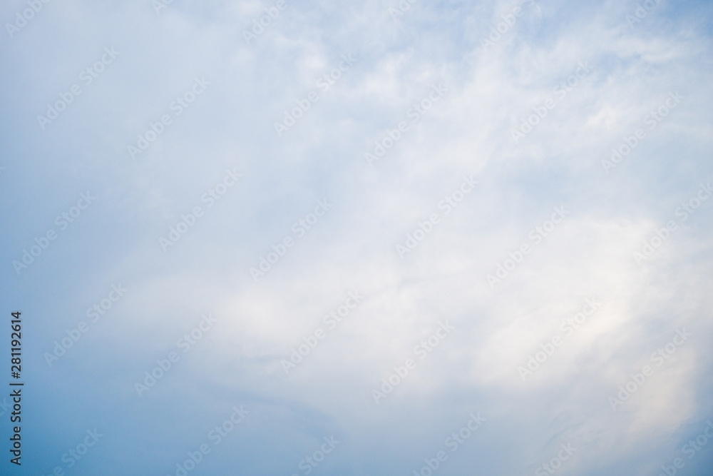 Blue sky with cloud. Clearing day and Good weather in the morning. Blue sky with cloud. Clearing day and Good weather in the morning.