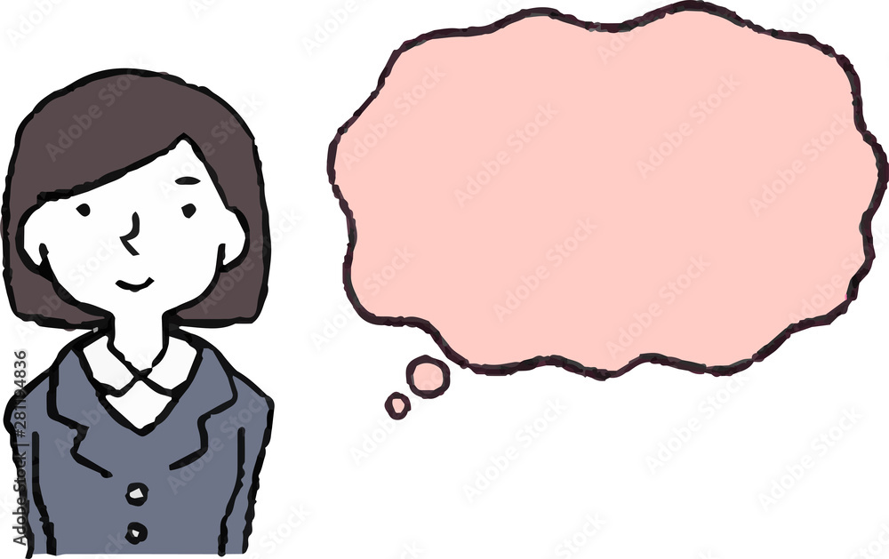 Illustration of women of various ages with Speech Balloon Illustration of women of various ages with Speech Balloon
