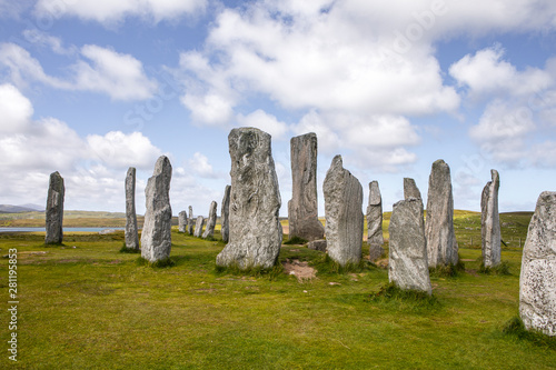 Callanish stone circle on Isle of Lewis, Outer Hebrides