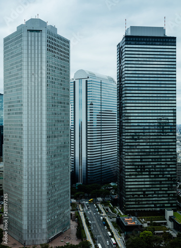 Skycrapers from Chioda, Japan