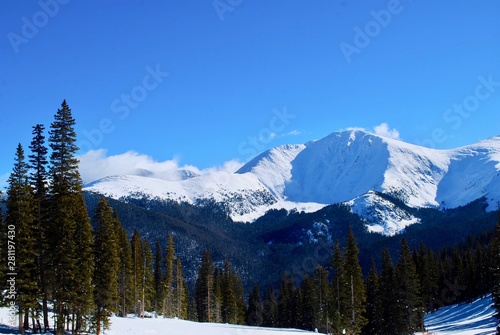 Parry peak in winter