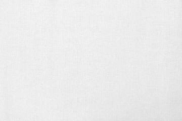 White cotton fabric texture background, seamless pattern of natural textile.