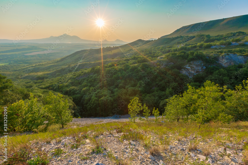 Φωτογραφία Mountains of the Mineralnye Vody Resort in Stavropol Region in Caucasus in Russi