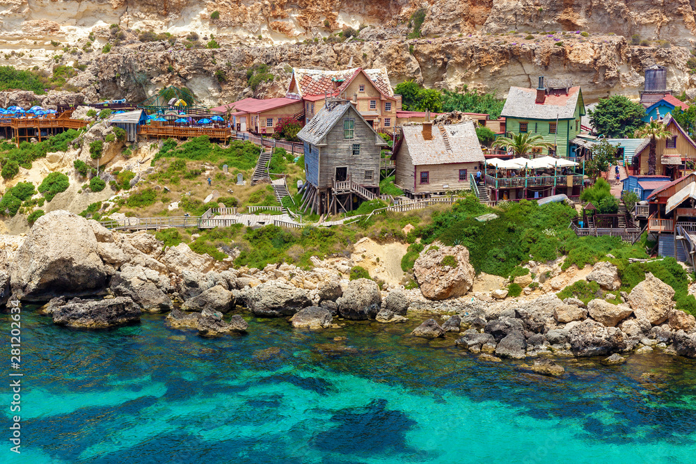 village Popeye island Malta