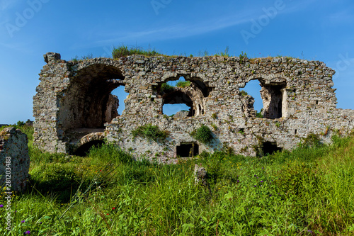 Old ruins of the city of Side Turkey © Oleg