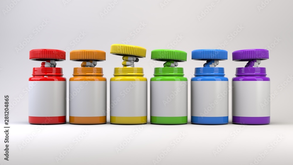 colourful pills colourful pills