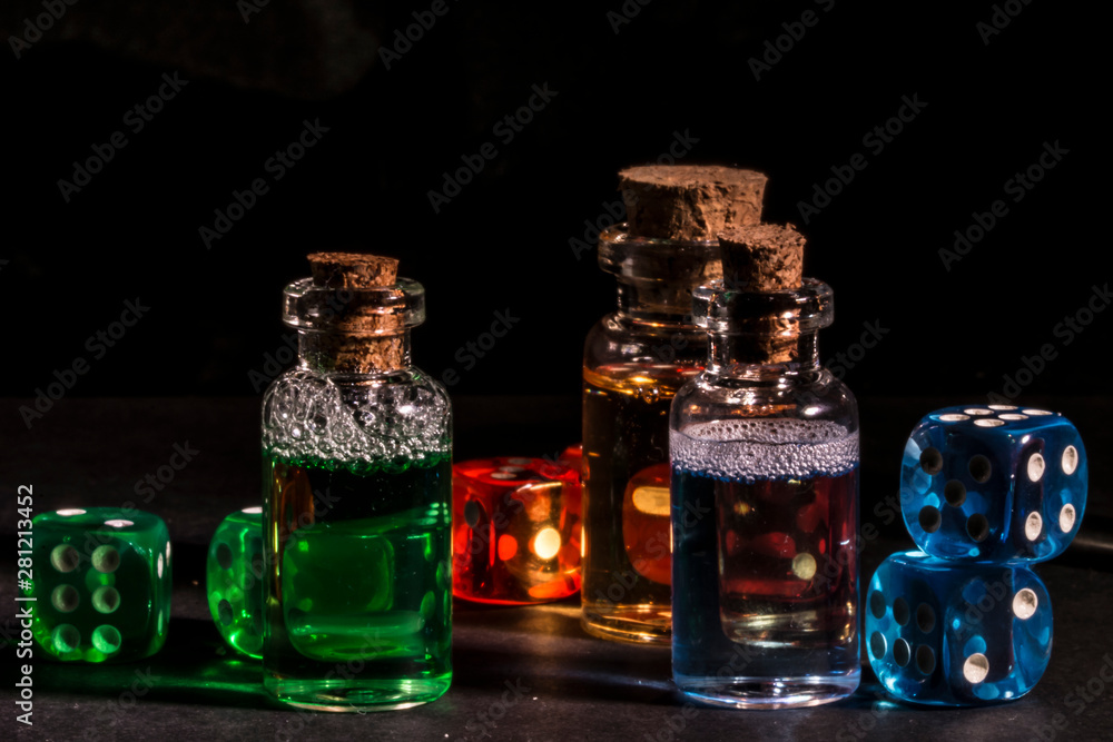frascos de cristal