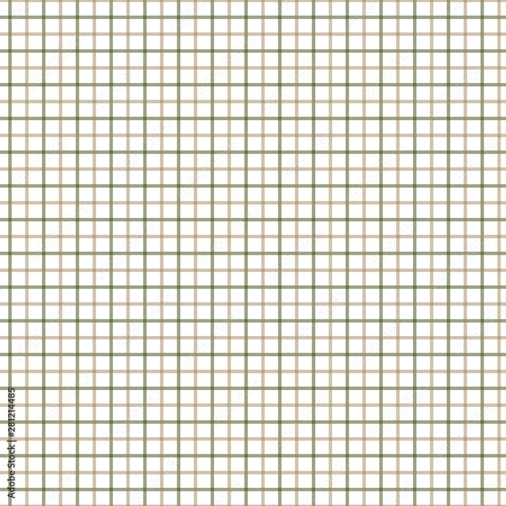 Green and Brown Tattersall Check Pattern. Men's Shirt Fashion Textile Fabric. Repeating Tile Plaid Pattern. Green and Brown Tattersall Check Pattern. Men's Shirt Fashion Textile Fabric. Repeating Tile Plaid Pattern.