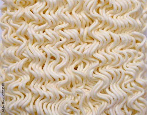 Close up instant noodle background