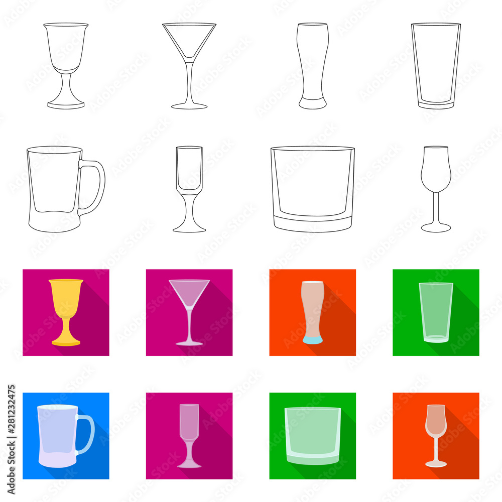 Vector design of form and celebration sign. Collection of form and volume stock vector illustration. Vector design of form and celebration sign. Collection of form and volume stock vector illustration.