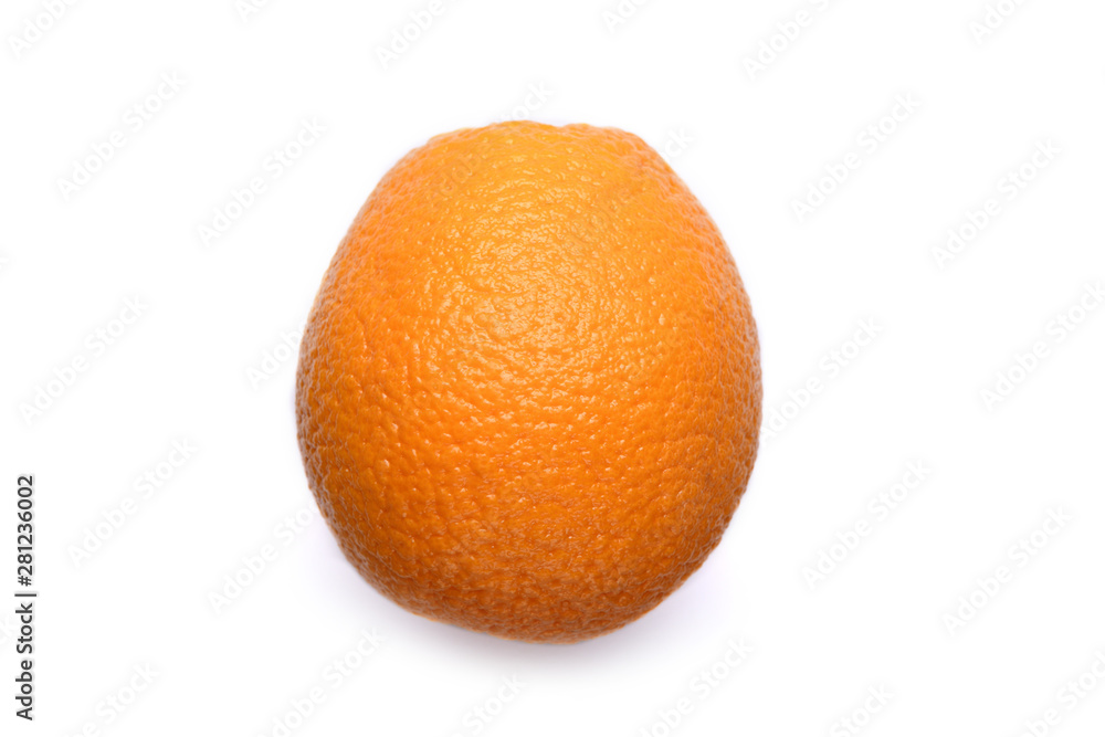 Fresh orange isolated on white background Fresh orange isolated on white background