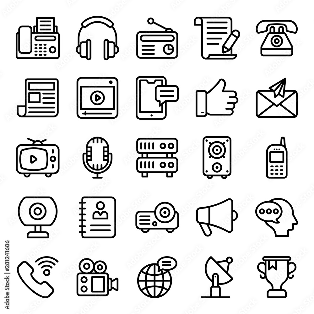 Communication Vectors Pack Communication Vectors Pack