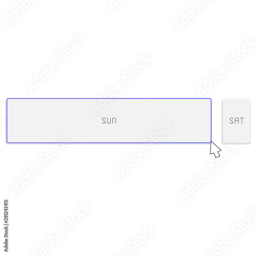 Stretch Sunday and lengthen the weekend. Down with dull routine. Vector illustration