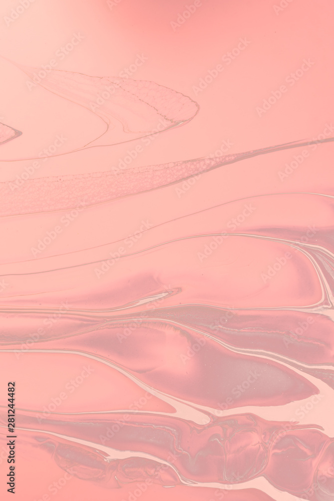 Fototapeta premium Pink Liquid marble abstract surfaces Design.
