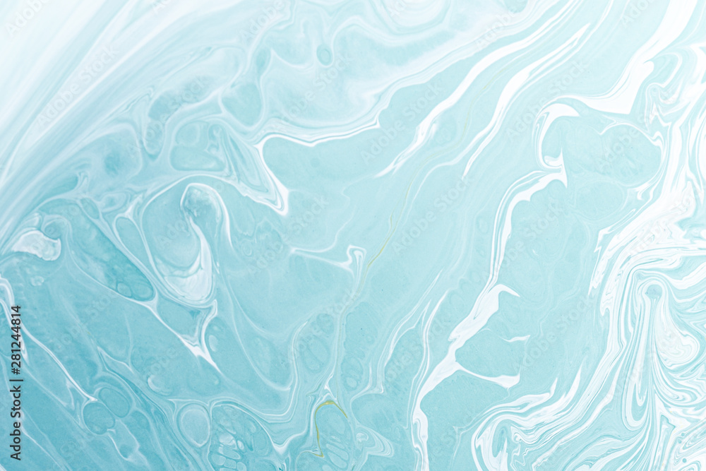 Blue Liquid marble abstract surfaces Design. Blue Liquid marble abstract surfaces Design.