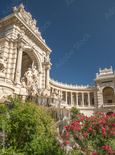 Le palais Longchamp à Marseille