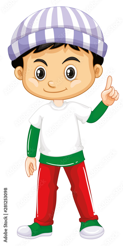 Cute happy smiling child isolated on white background Cute happy smiling child isolated on white background