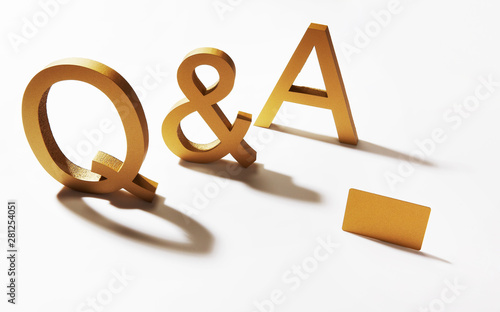 Q&A on white background.