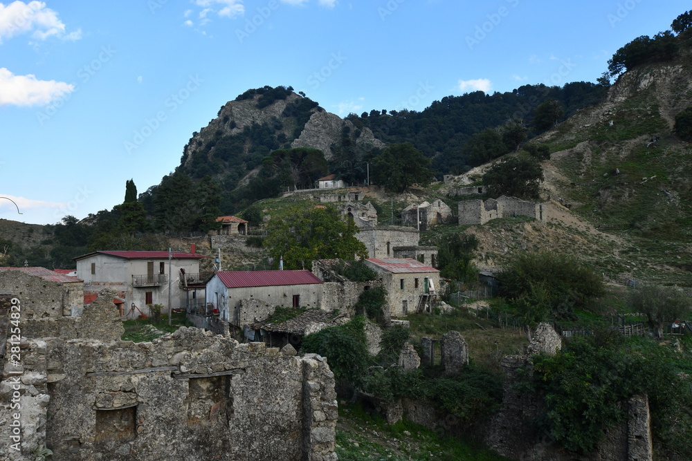 casalnuovo, frazione di Africo vecchio. Parco nazionale dell'aspromonte, Calabria