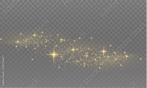 The dust sparks