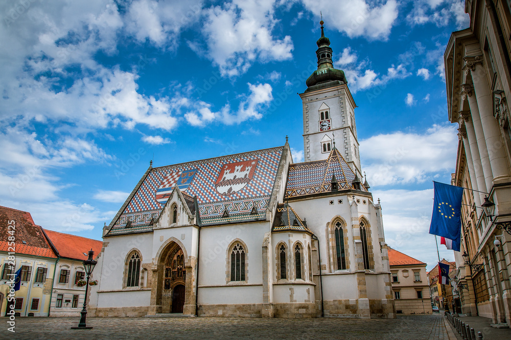 Zagreb, Church of Saint Mark Croatia