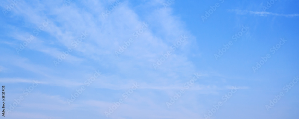 Blue sky with clouds layer at daytime Blue sky with clouds layer at daytime