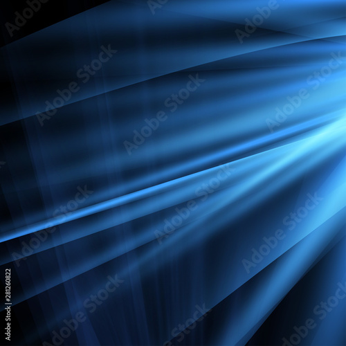 Abstract blue ardent background.