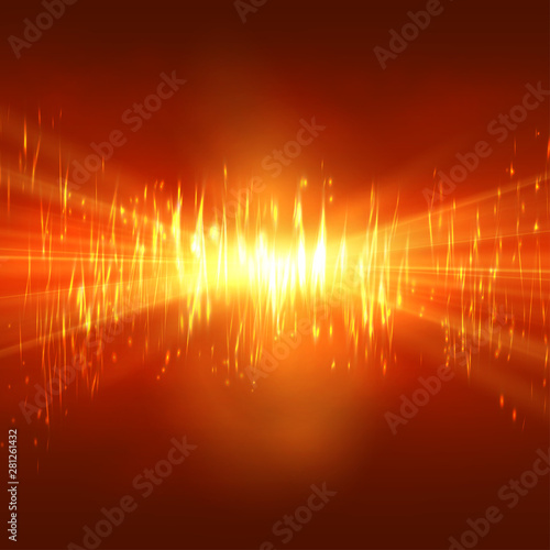 Abstract energy ardent background. style space structure.