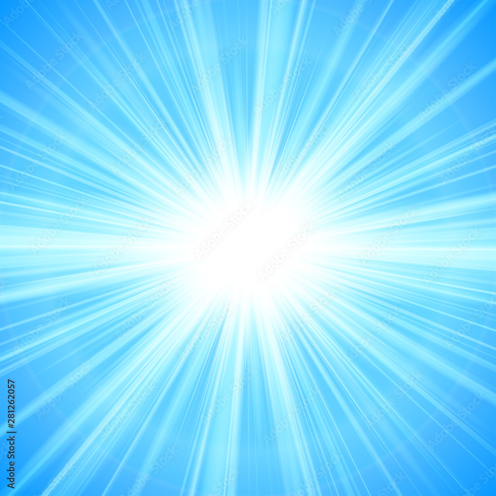 Fototapeta premium Sun theme abstract background